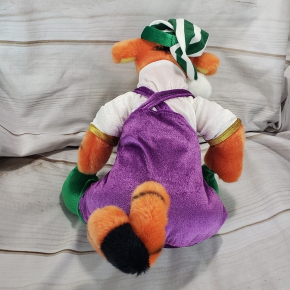 Disney Store Winnie The Pooh Tigger Elf Plush Stuffed Toy Velvet Vintage 12 Inch - Picture 7 of 9